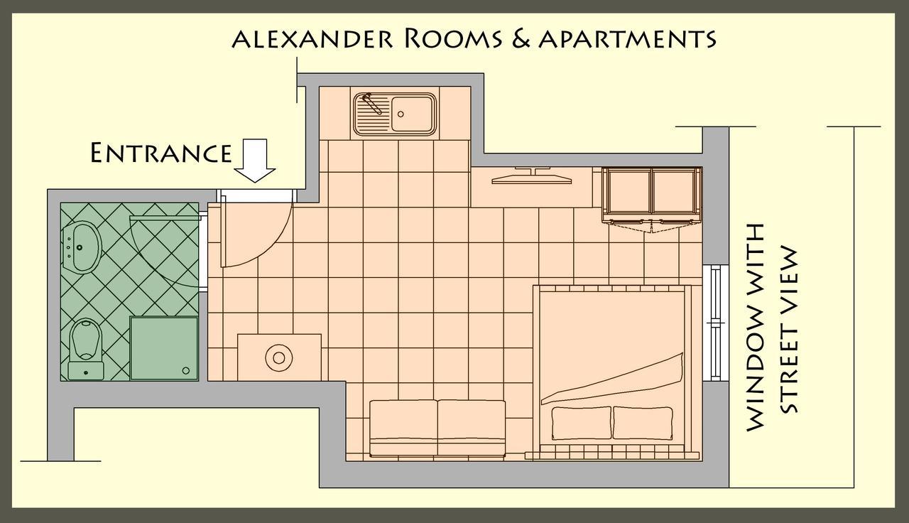 Alexander Rooms & Apartments Igoumenitsa Ruang foto